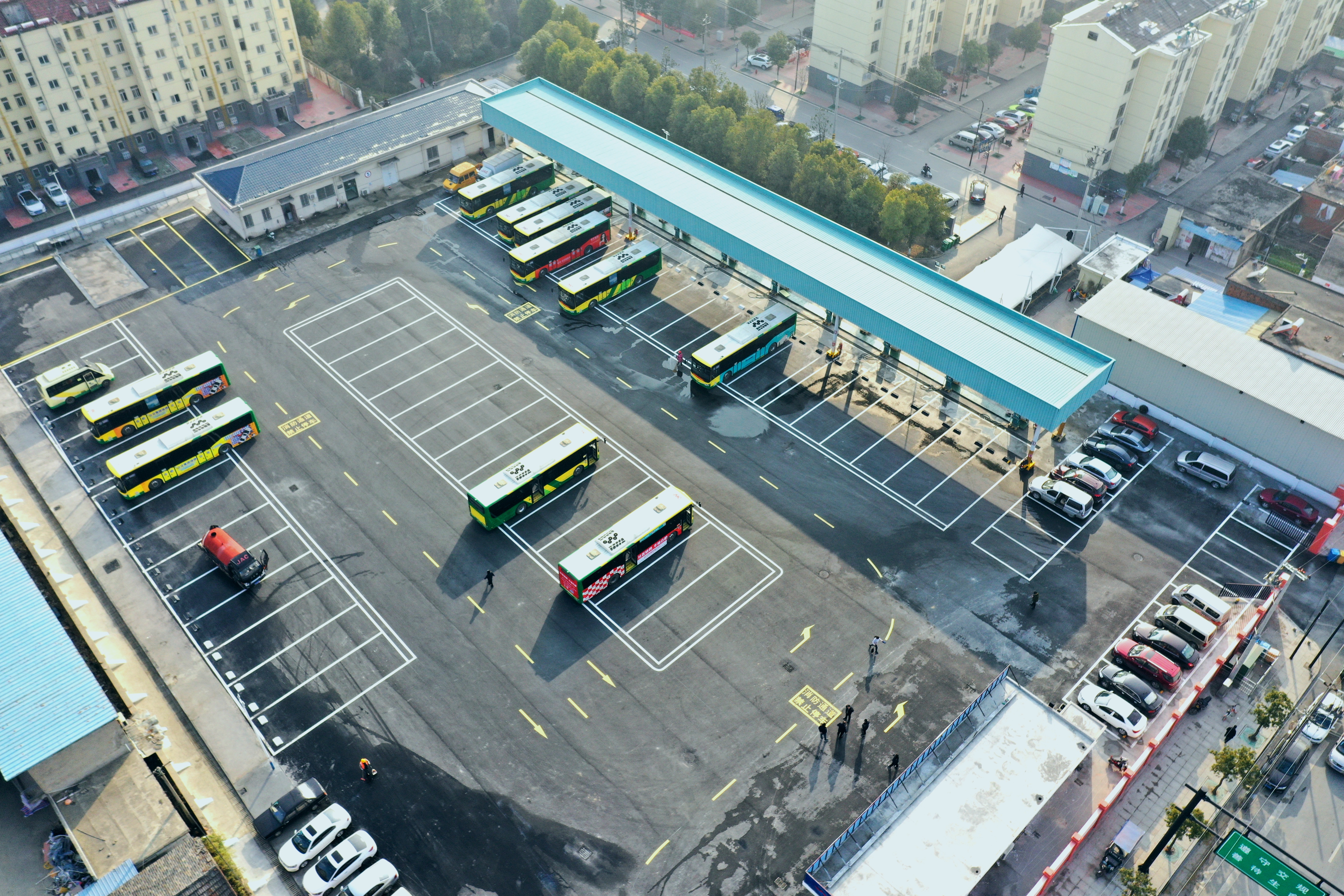 浙江一建，浙江一建安徽合肥停車坪項目雙墩場站順利交付使用2.jpg