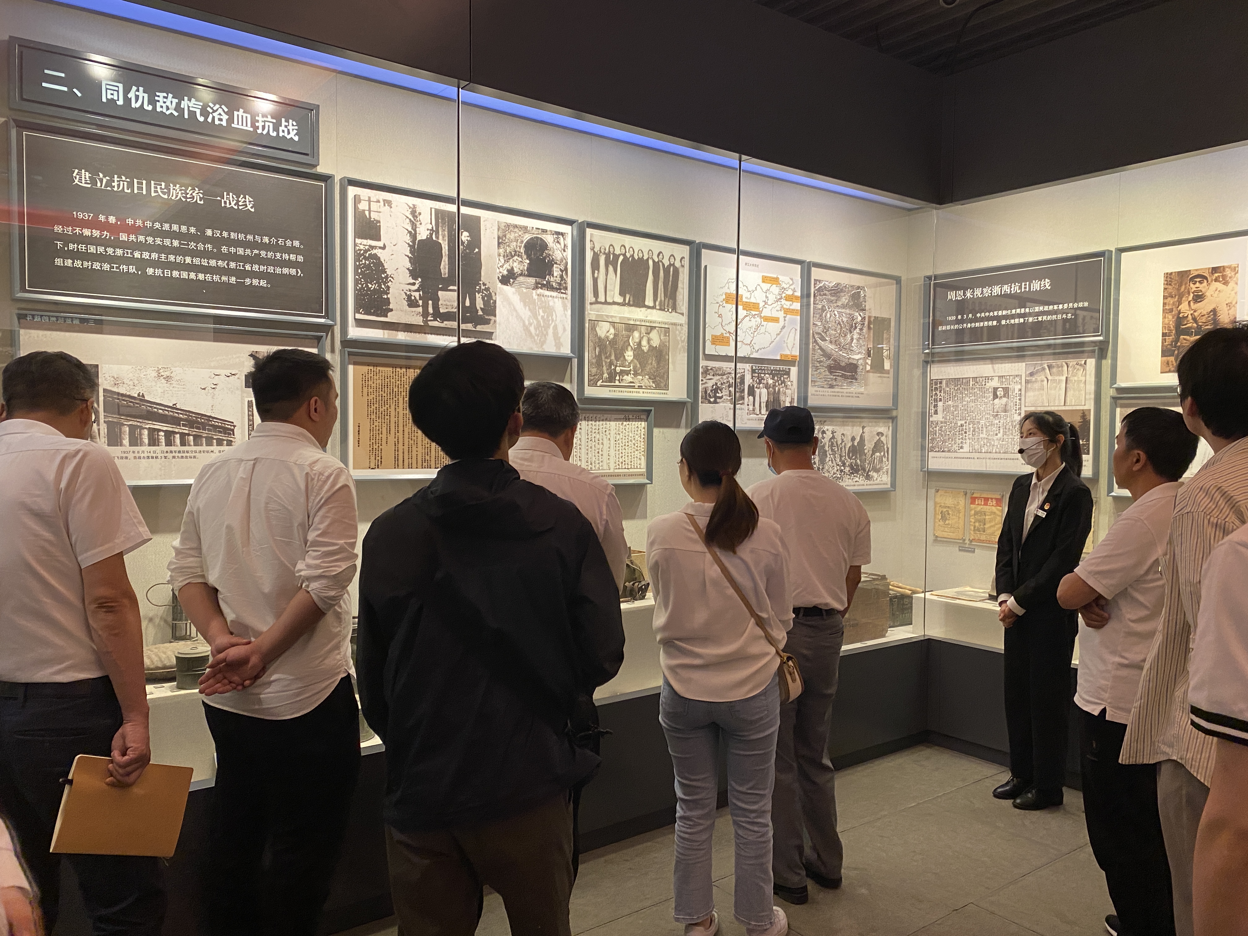 浙江一建，浙江一建第三工程公司參觀中國共產(chǎn)黨杭州歷史館開展學(xué)習(xí)貫徹習(xí)近平新時代中國特色社會主義思想主題教育 (2).jpg