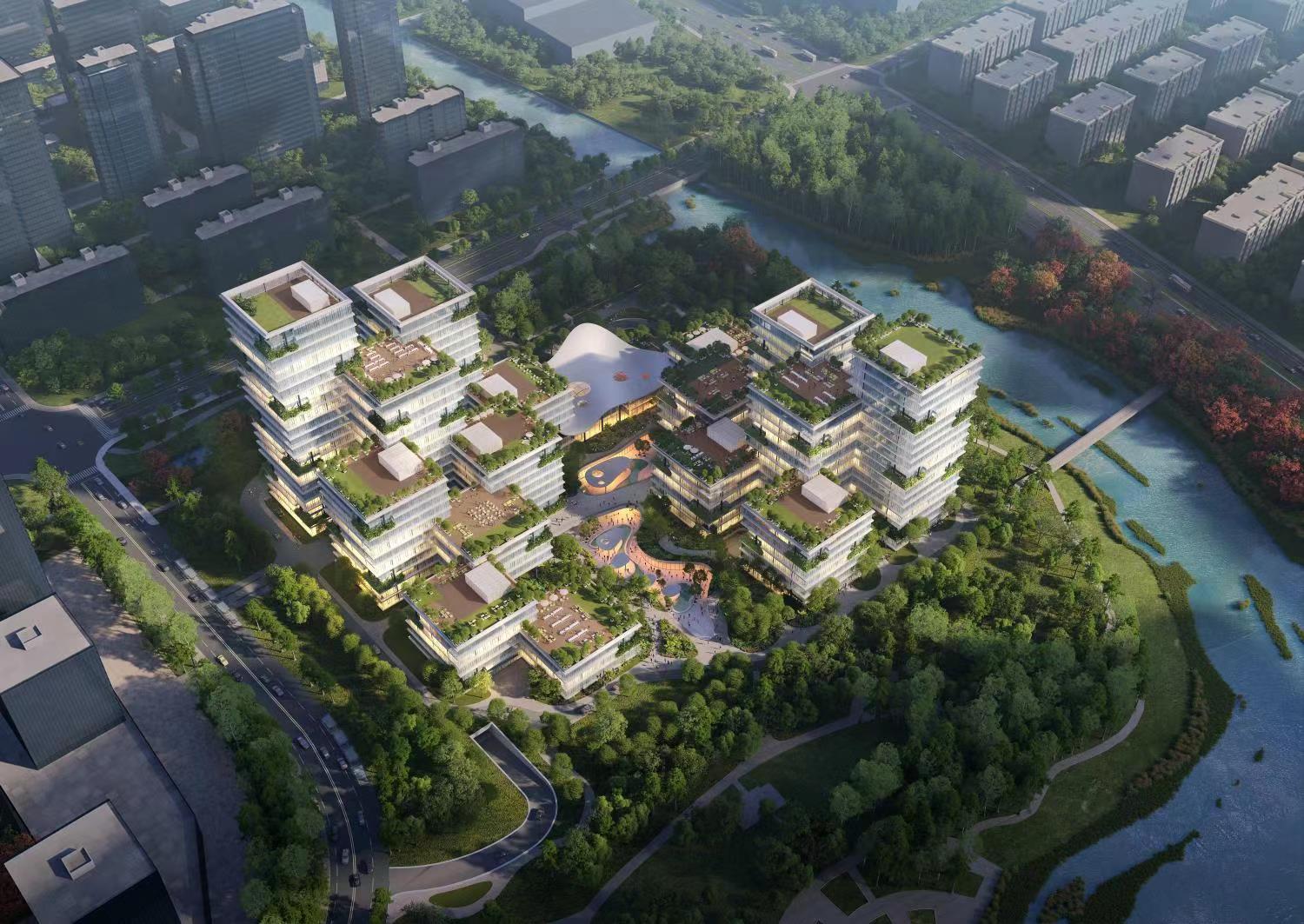 余政儲出（2021）7號地塊1#、2#辦公樓、集中地下室項目效果圖.jpg